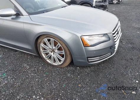 2013 Audi A8 L 3.0T from USA, damaged, VIN WAURGAFD0DN005546